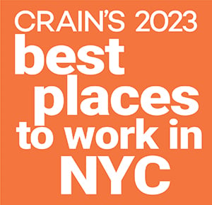 Crain's 2023 - best places to work in NYC