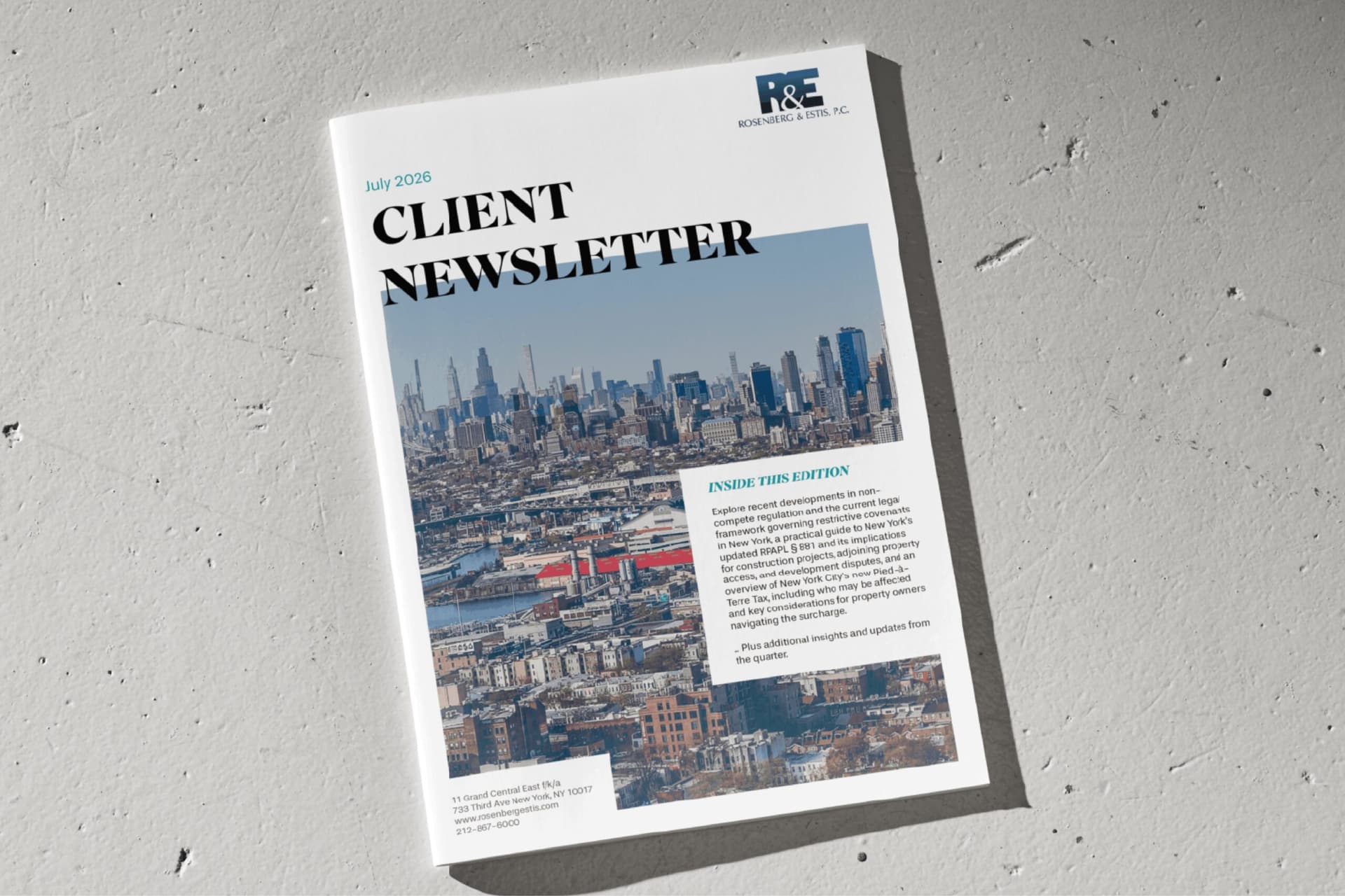 R&E July 2026 Newsletter