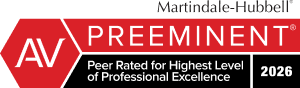 Martindale-Hubbell Peer Rated 2026