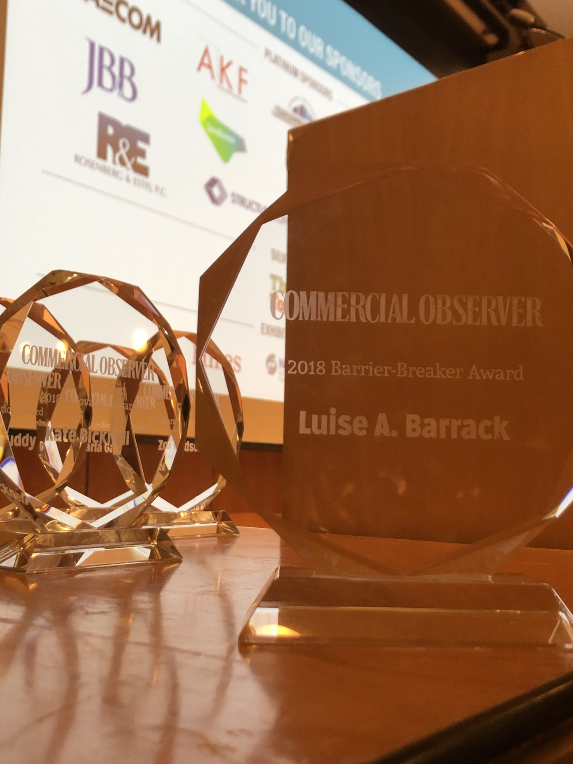 Commercial Observer’s Barrier-Breaker Award
