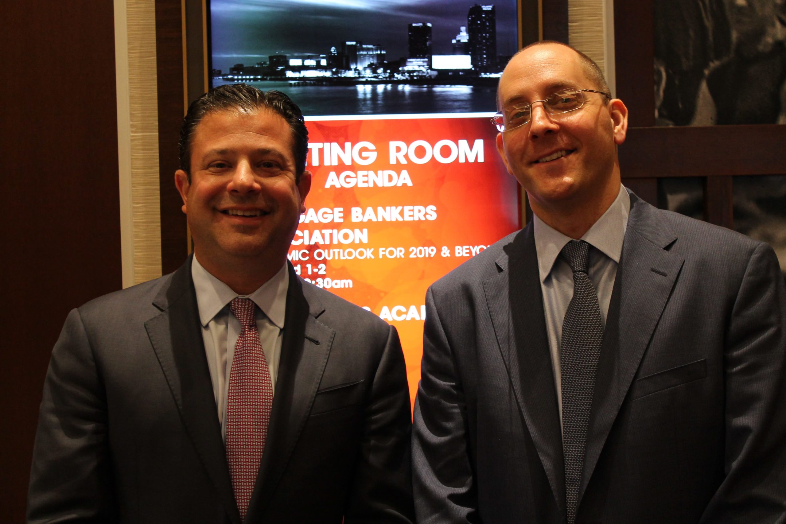 Photo of Eric S. Orenstein and Adam R. Sanders in the 2019 Regional Conference of MBAs